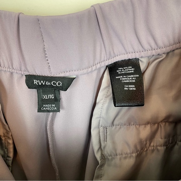 RW&CO 4-Way Stretch Straight Leg Jogger Pant Size X-Large - Picture 6 of 7